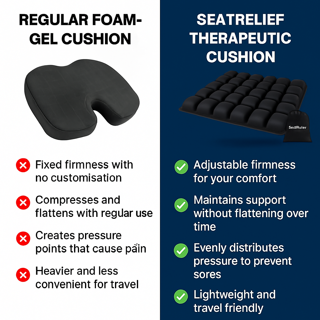 SeatRelief - Therapeutic Cushion